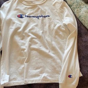 champion long sleeve shirt